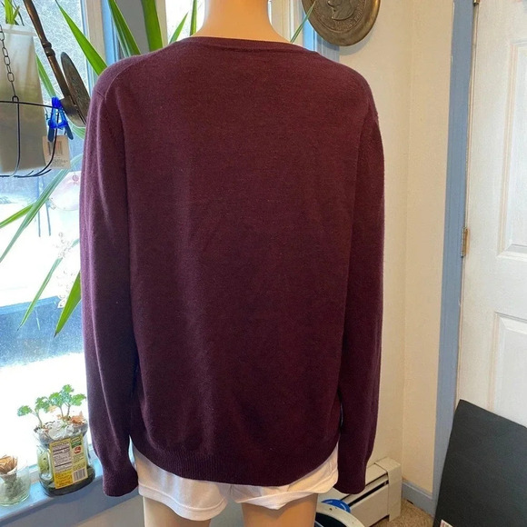 Apt.9 Merino Wool Blend Soft Comfortable Cozy Pullover Sweater Unisex Adult Sz L - Picture 2 of 5